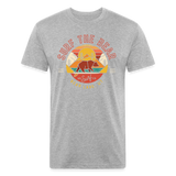 SURF the BEAR T-Shirt - heather gray