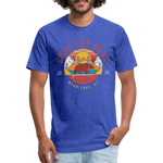 SURF the BEAR T-Shirt - heather royal