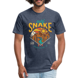 SURF the SNAKE T-Shirt - heather navy