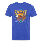 SURF the SNAKE T-Shirt - heather royal