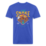 SURF the SNAKE T-Shirt - heather royal