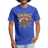 SURF the SNAKE T-Shirt - heather royal