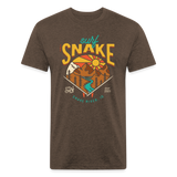 SURF the SNAKE T-Shirt - heather espresso