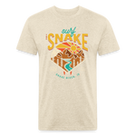 SURF the SNAKE T-Shirt - heather cream