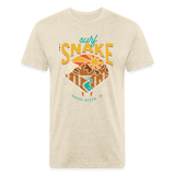 SURF the SNAKE T-Shirt - heather cream