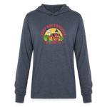 SURF BENTONVILLE Unisex Long Sleeve Hoodie Shirt - heather navy