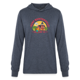 SURF BENTONVILLE Unisex Long Sleeve Hoodie Shirt - heather navy