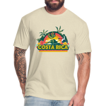 Costa Rica 1 Fitted Cotton/Poly T-Shirt by Next Level - heather cream