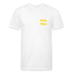 Costa Rica 2 Fitted Cotton/Poly T-Shirt by Next Level - white