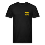 Costa Rica 2 Fitted Cotton/Poly T-Shirt by Next Level - black