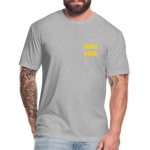 Costa Rica 2 Fitted Cotton/Poly T-Shirt by Next Level - heather gray