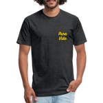 Costa Rica 3 Fitted Cotton/Poly T-Shirt by Next Level - heather black