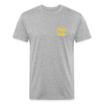 Costa Rica 3 Fitted Cotton/Poly T-Shirt by Next Level - heather gray