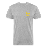 Costa Rica 3 Fitted Cotton/Poly T-Shirt by Next Level - heather gray