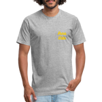 Costa Rica 3 Fitted Cotton/Poly T-Shirt by Next Level - heather gray