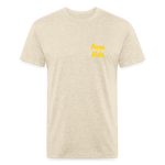 Costa Rica 3 Fitted Cotton/Poly T-Shirt by Next Level - heather cream
