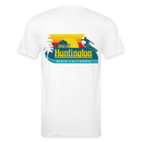 SURF Huntington Beach 2-Sided T-shirt - white