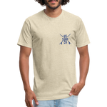 SURF Huntington Beach 2-Sided T-shirt - heather cream