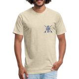 SURF Huntington Beach 2-Sided T-shirt - heather cream