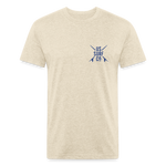 SURF Huntington Beach 2-Sided T-shirt - heather cream