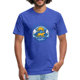 Cougar Surf Club Special Edition US Surf Co t-shirt - heather royal