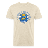 Cougar Surf Club Special Edition US Surf Co t-shirt - heather cream