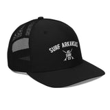 Surf Arkansas Trucker Cap (black)