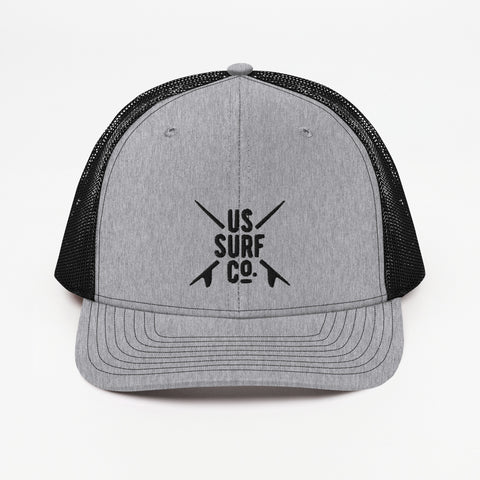 US SURF Co Trucker Cap (gray/black)