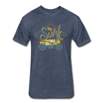 US SURF MOTO T-Shirt - heather navy