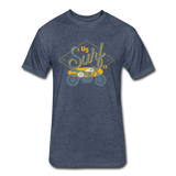 US SURF MOTO T-Shirt - heather navy