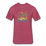 US SURF MOTO T-Shirt - heather burgundy