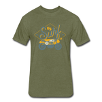 US SURF MOTO T-Shirt - heather military green