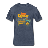 SURF KANSAS T-Shirt - heather navy