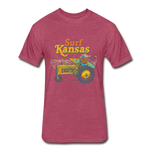 SURF KANSAS T-Shirt - heather burgundy