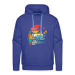 SURF SUNSET Premium Hoodie - royal blue