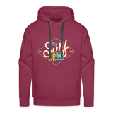 US SURF VAN Premium Hoodie - burgundy