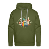 US SURF VAN Premium Hoodie - olive green