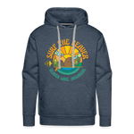 SURF the BEAVER Hoodie - heather denim