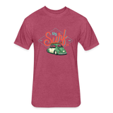 US SURF Co RETRO BUG T-Shirt - heather burgundy