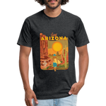 SURF ARIZONA T-Shirt - heather black