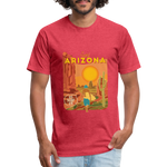 SURF ARIZONA T-Shirt - heather red