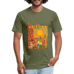 SURF ARIZONA T-Shirt - heather military green