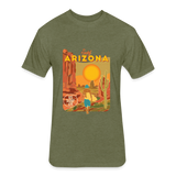 SURF ARIZONA T-Shirt - heather military green