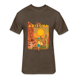 SURF ARIZONA T-Shirt - heather espresso