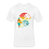 SURF SUNSET T-Shirt - white