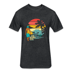 SURF SUNSET T-Shirt - heather black