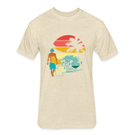 SURF SUNSET T-Shirt - heather cream