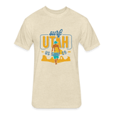 SURF UTAH T-shirt - heather cream