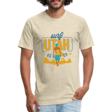 SURF UTAH T-shirt - heather cream