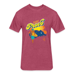 SURF PROVO T-Shirt - heather burgundy